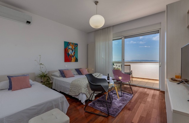 Terra Magica Room with parking, balcony and sea view