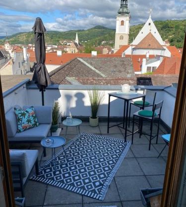 Terrassen Appartement über den Dächern von Krems