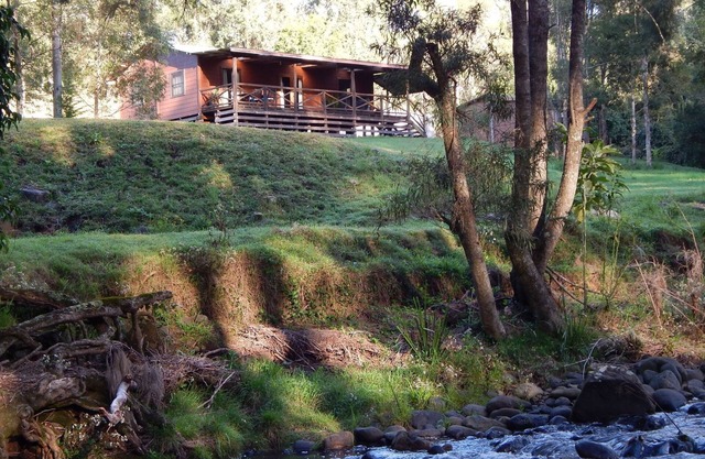 the Allyn River Cabins - "Riverview"