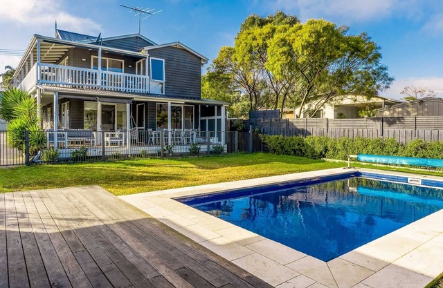 The Birkdale with heated inground pool