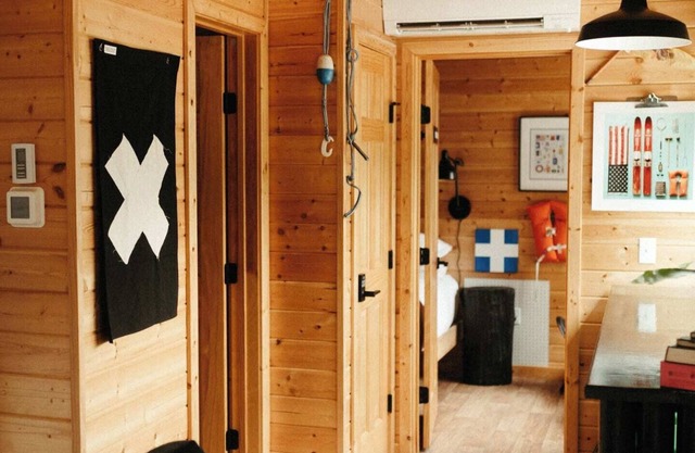 The BOAT HAUS: A Montana Tiny Cabin Forest Retreat
