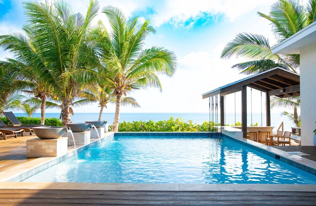 The Breakwater- Swim-Up Pool Bar with Swings on Sandy, Secluded Beach!