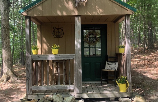 The Clubhouse in the Woods along the trail to the Lookout