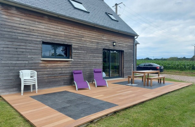 The ecological house at Cap Fréhel