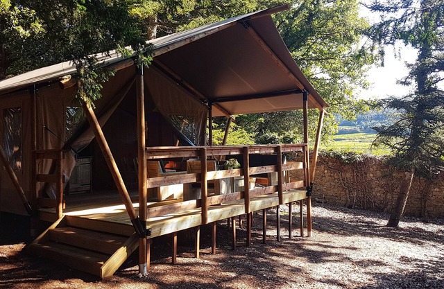 The lodge of Domaine Saint Martin