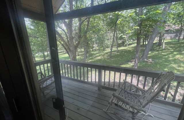 The Roost is your private cabin adjacent to sweet water lake