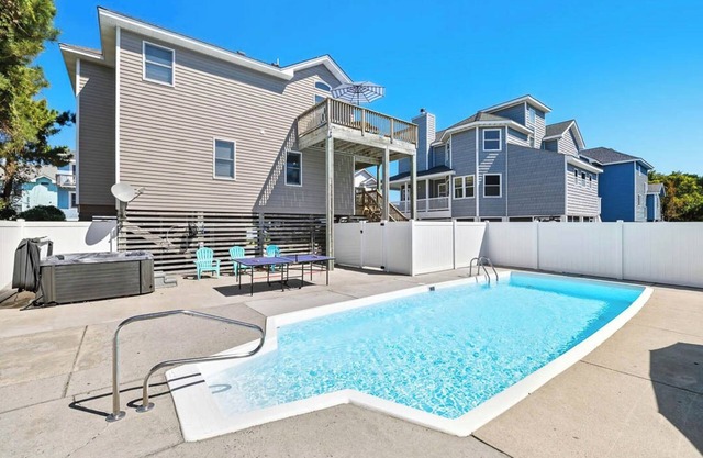 The Salty Seahorses | 1,390 ft to the beach | Private Pool, Hot Tub, and Dog Friendly