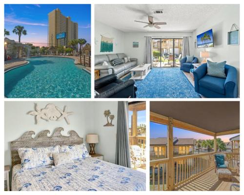 The Salty Suite Beach House- heated pool! hot tub! pet and family friendly! No elevators! Park at your door!