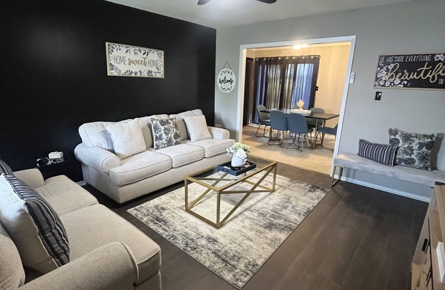 The 'Serene' Retreat has everything you need. You will feel like this is HOME!