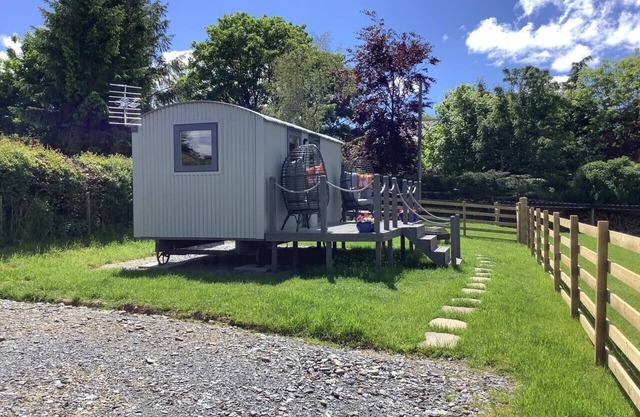 The Shepherds Hut at Hafoty Boeth