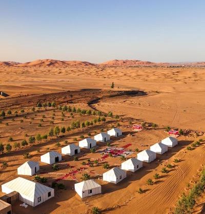 The White Camp Merzouga - Official Luxury Desert Camp & Camel Tours