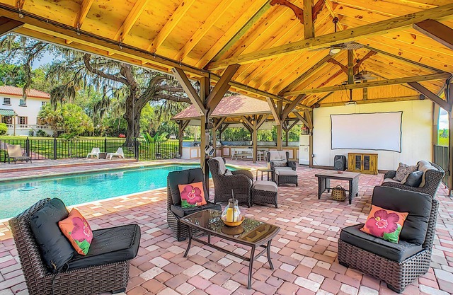Themed Speak Easy w/Pool, Hottub & Lake