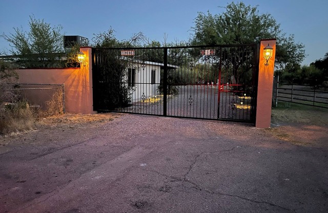 This is a gated home and spa in Tubac, AZ .