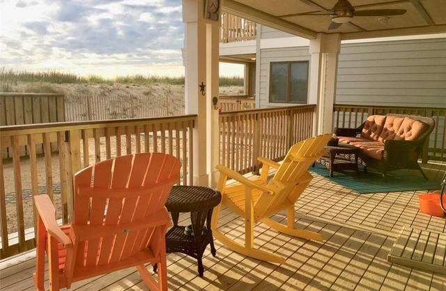 This oceanfront Diamond Shoals condo has everything you need
