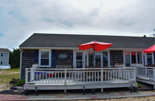 Three bedroom duplex less than 500 ft to the shared/private beach