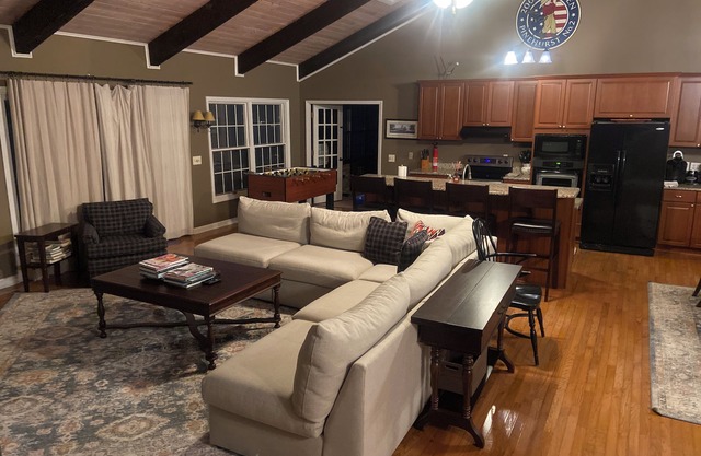 Three levels 3400 Sq. Ft., New Bathrooms, 4 BR, 4 BA, Pool Table