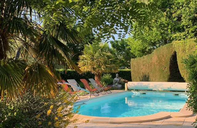 Three. Restored gites in the Loire Valley with heated swimming pool