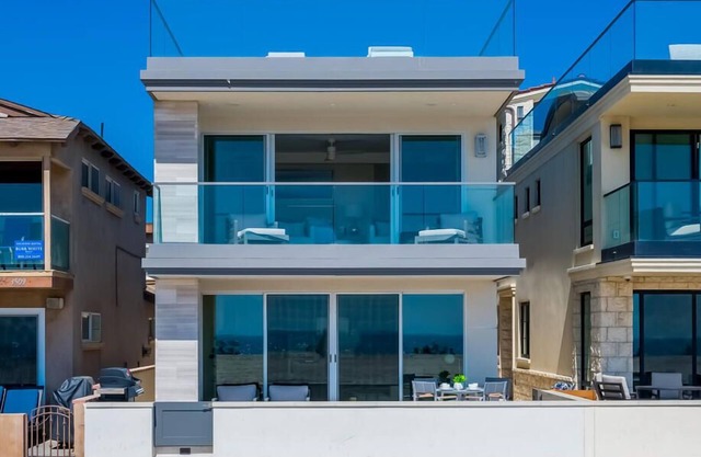 Three-story Beachfront Retreat with Postcard Ocean Views
