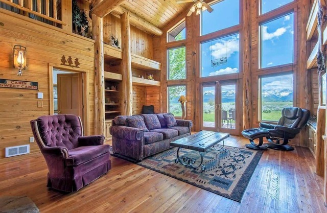Timber House with Unobstructed Teton Views