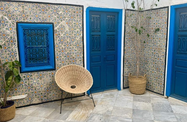 Arabesque style in Sidi Bou Saïd