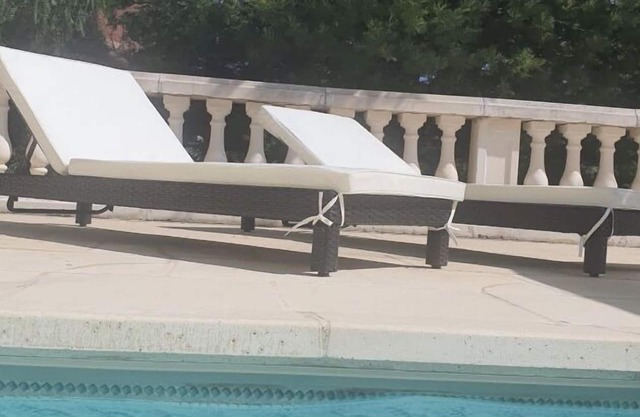 Top of villa near the sea, with private pool in Bormes les Mimosas!
