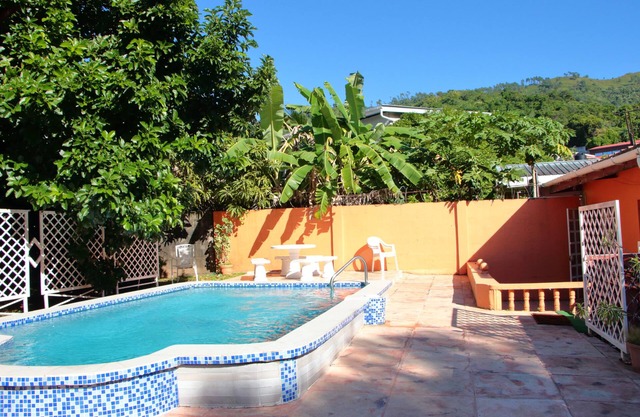 Traditional Caribbean home with pool in Port of Spain