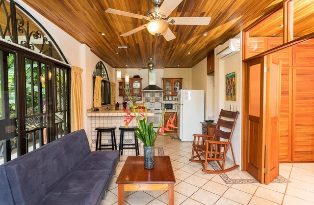 Tropical Hideaway With Private Jungle Terrace - One Bedroom Apartment