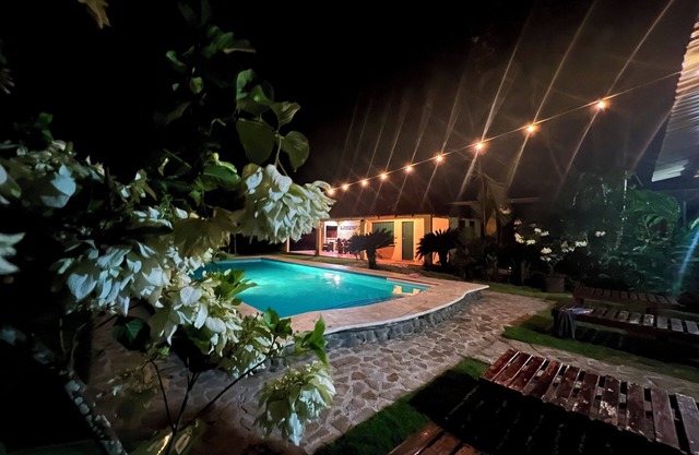 Tropical Oceanfront Half Acre 2 Houses & 2 Pools