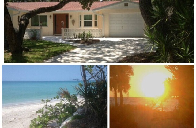 Tropical Paradise! 100 Steps From Your Private Gulf Beach!