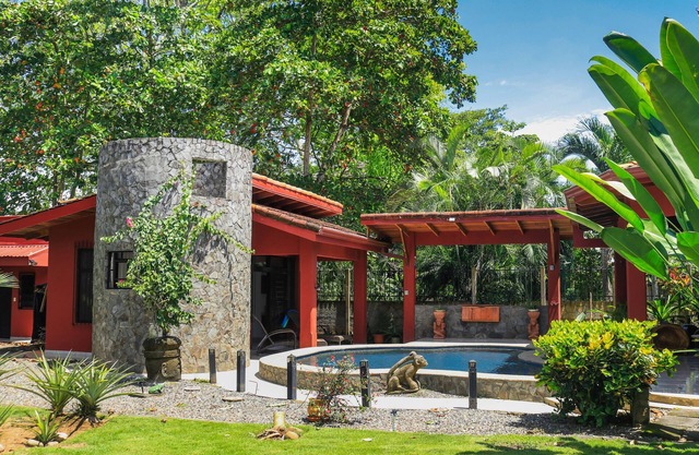 Tropical paradise with private pool, patio, & full kitchen - 3 blocks from beach