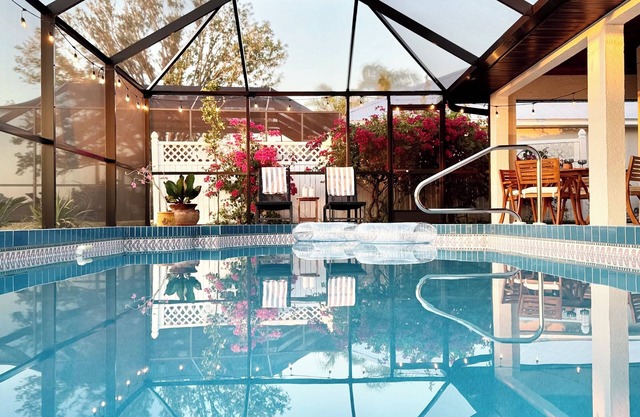 Turtle Tracks Lead to Paradise: Canal Home with Pool, 3BR, 2BA, 15 min to beach!