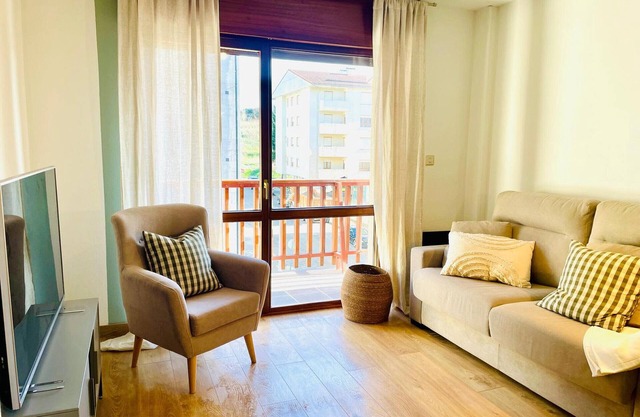 Two-Bedroom Apartment with Pool, Balcony, and Garage in Tranquil Jaca