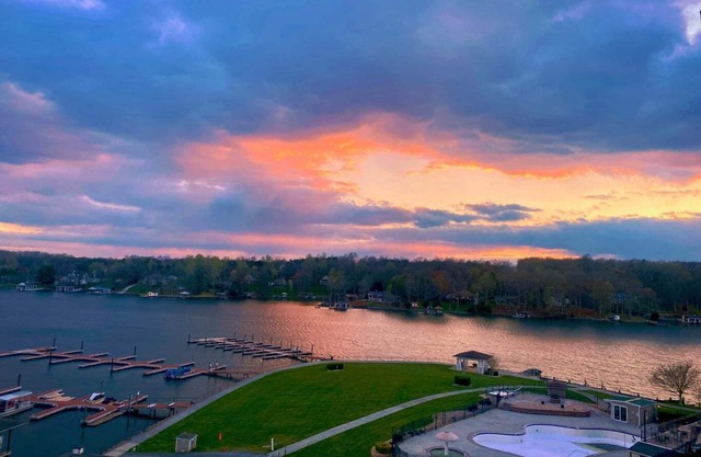 Two-Level Penthouse with stunning views of Smith Mountain Lake. 3 bed. 3.5 bath