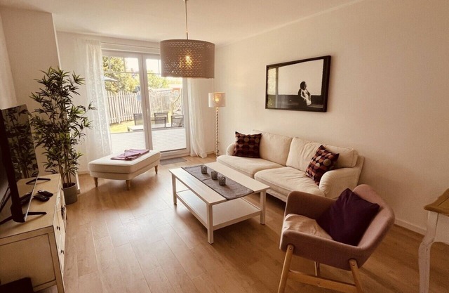 Type - terrace, barbecue, dogs allowed, Baltic Sea 6km away, WLAN, bicycle shed