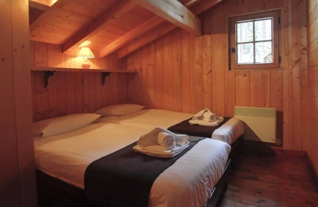 Typical chalet at the foot of the slopes