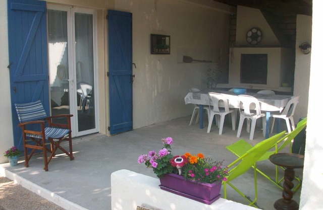 Typical house by the sea