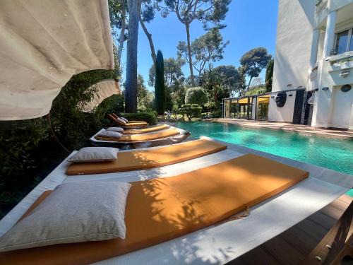 Un Joyau vue Mer Cap d'Antibes Piscine Body Fitness Sauna & Plage