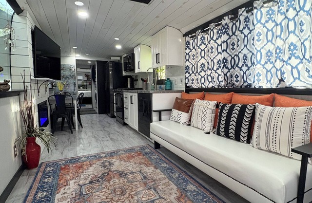 Unique Adventure Awaits in This Custom Tour Bus Conversion!