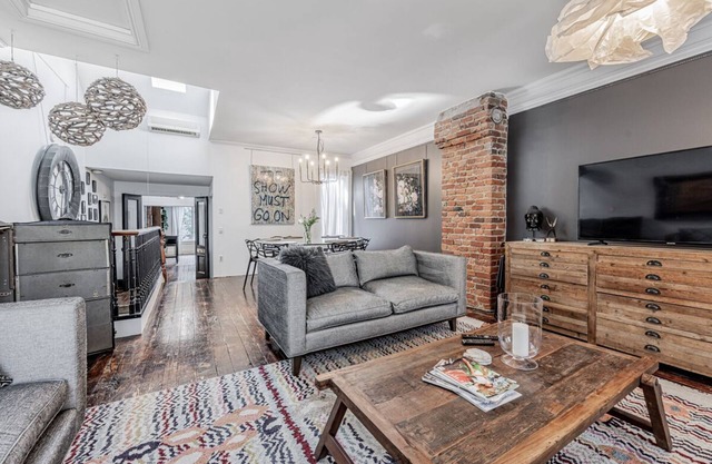 Unique downtown living experience