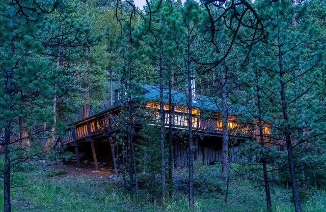 Unique mountain cabin|King bed|Fireplace