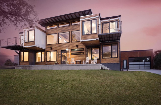 Unique Shipping Container Home