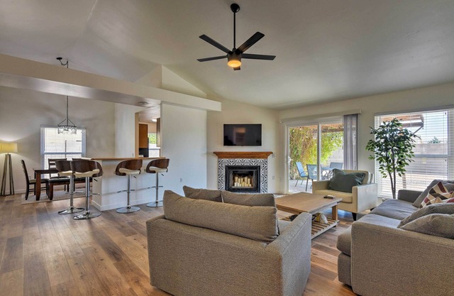 Updated Mesa Home w/Spacious Backyard & Fire Pit!
