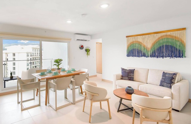 Upstay: Chic Condo w Pool, Patio & Stunning Views