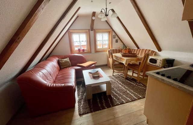 Vacation apartment Nachtigall - thatched plank house Zum Heuschober