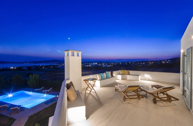 Vesper Villa Paros | 4 BDR Sea View Villa with Private Pool in Paros