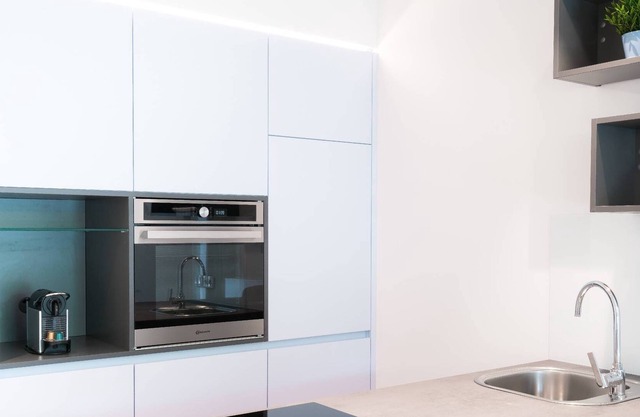 Vienna Residence | Trendy business apartment with walk-in wardrobe, aircon and private terrace #6368