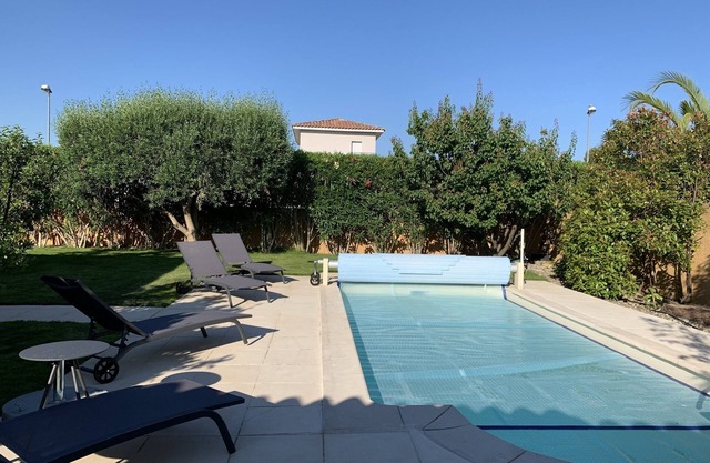 Villa 6 pers with swimming pool near Sète and Bassin de Thau