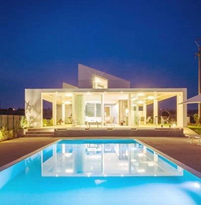 Villa Arillà con piscina e padel