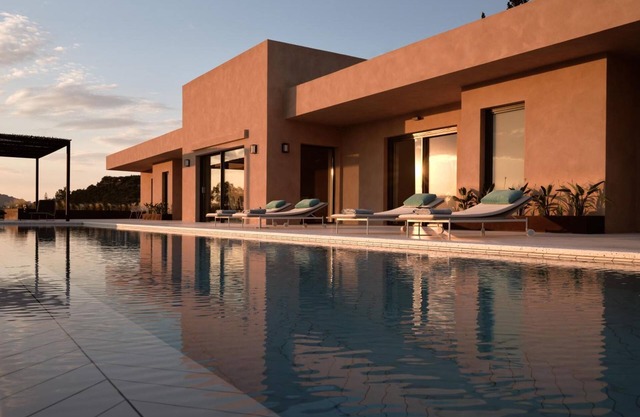 Villa 'Astrea' with Sea View, Wi-Fi and Air Conditioning