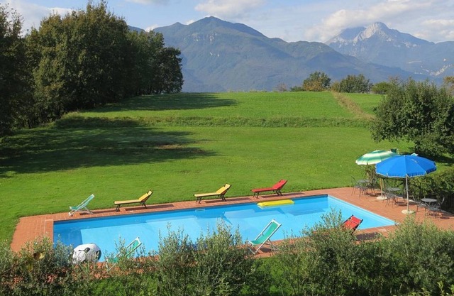 Villa Azelea, stunning mountain location, large private pool with shallow end.